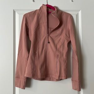 Lululemon light pink “Define Jacket”